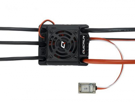 Фото Бесколлекторный бессенсорный регулятор Hobbywing QuicRun-WP-8BL150-V2-CTP (150A-1080A, 1/8) | Инномарт