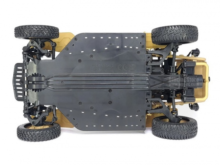 Фото Радиоуправляемая машина WPL багги WP-14 (желтая) 4WD 2.4G 1/16 RTR | Инномарт