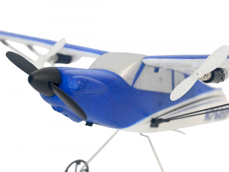Фото Радиоуправляемый самолет Volantex RC Sport Cub 400мм (синий) 2.4G 2ch LiPo RTF with Gyro | Инномарт