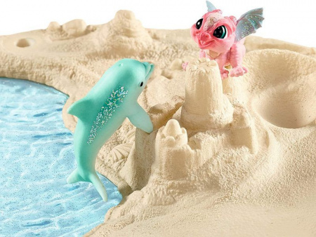 Фото Фигурка Schleich Остров драконов с кладом | Инномарт