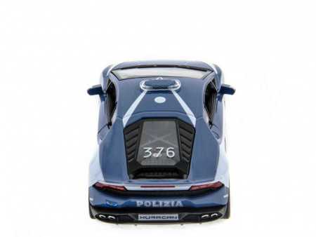 Фото Машина Kinsmart Lamborghini Huracan (Police) инерция (1/12шт.) 1:36 б/к | Инномарт
