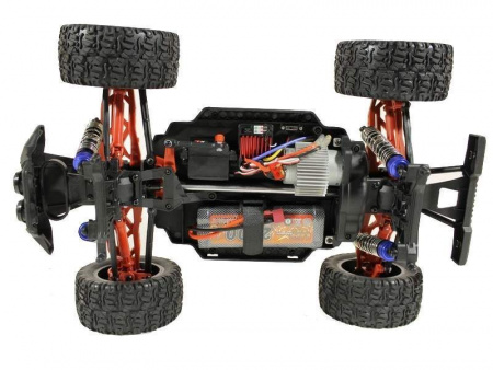 Фото Радиоуправляемый монстр Remo Hobby MMAX UPGRADE (красный) 4WD 2.4G 1/10 RTR | Инномарт