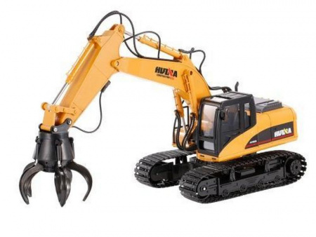 Фото Радиоуправляемый экскаватор c шаровым захватом HUI NA TOYS 2.4G 16CH 1/14 RTR | Инномарт