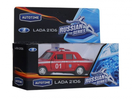 Фото Машина Autotime "LADA 2106" пожарная охрана 1:36 | Инномарт