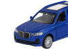 Фото Машина "АВТОПАНОРАМА" BMW X7, синий, 1/44, инерция, в/к 17,5*12,5*6,5 см | Инномарт