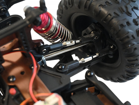 Фото Радиоуправляемый монстр Remo Hobby Brushless (красный) 4WD 2.4G 1/14 RTR | Инномарт
