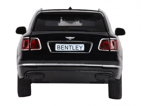 Фото Машина "АВТОПАНОРАМА" Bentley Bentayga, черный, 1/34, свет, звук, инерция, в/к 17,5*13,5*9 см | Инномарт