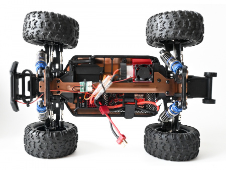 Фото Радиоуправляемый монстр Remo Hobby (зеленый) 4WD 2.4G 1/14 RTR | Инномарт
