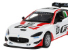 Фото Машина "АВТОПАНОРАМА" Maserati Gran Turismo MC GT4, белый, 1/32, свет, звук, в/к 17,5*13,5*9 см | Инномарт