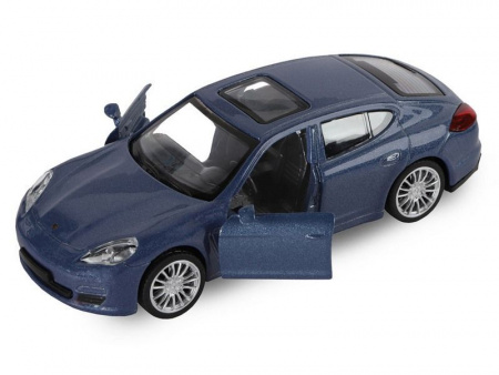 Фото Машина "АВТОПАНОРАМА" Porsche Panamera S, синий, 1/43, инерция, в/к 17,5*12,5*6,5 см | Инномарт