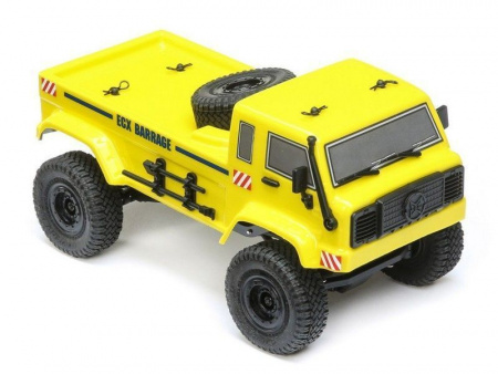 Фото Краулер ECX 1:24 Scaler Crawler Barrage UV 4WD, электро, RTR (желтый) | Инномарт