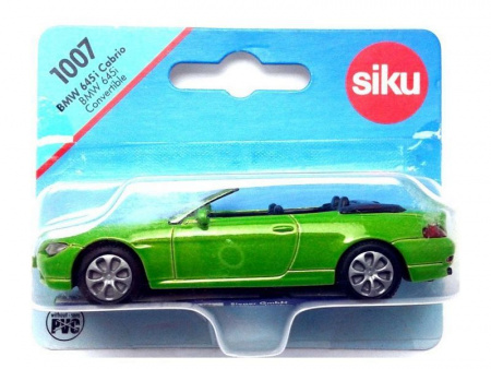 Фото Легковой автомобиль Siku BMW 645i кабриолет 1007 1/55, 9 см | Инномарт