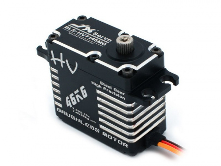 Фото Сервомашинка цифровая JX Servo BLS-HV7146MG (71г/47.8/0.10/7.4V) бесколлекторная, Full metal | Инномарт