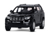 Фото Машина "АВТОПАНОРАМА" Land Cruiser Prado, 1/24, черный, свет, звук, в/к 24,5х12,5х10,5 см | Инномарт