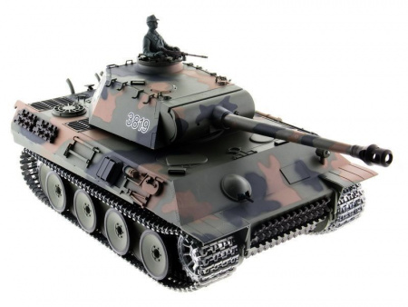 Фото Радиоуправляемый танк Heng Long Panther Professional V6.0 2.4G 1/16 RTR | Инномарт