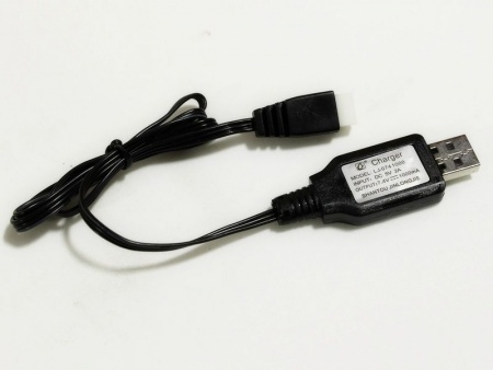 Фото Зарядное устройство USB 7.4V для автомоделей WPL B-14, B-24, C-14, C-24, B-16, B-36 | Инномарт