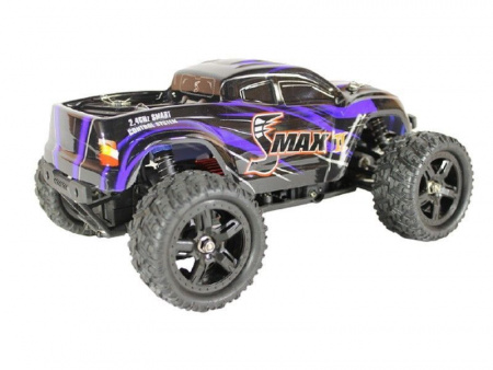 Фото Радиоуправляемый монстр Remo Hobby SMAX Brushless V2.0 (синий) 4WD 2.4G 1/16 RTR | Инномарт