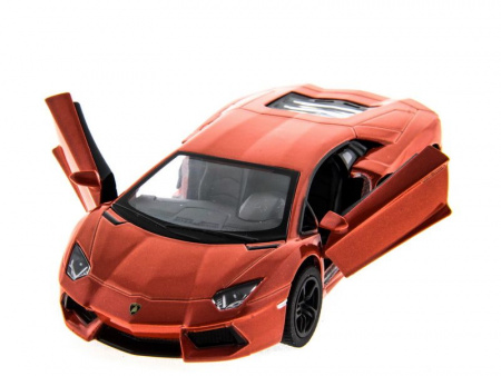 Фото Машина Kinsmart LAMBORGHINI AVENTADOR LP 700-4 инерция (1/12шт.) 1:38 б/к | Инномарт