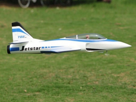 Фото Р/У самолет Top RC Jet Star голубой 800 мм импеллер 65мм PNP | Инномарт