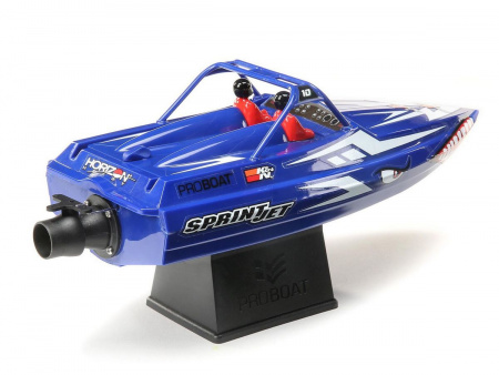 Фото Радиоуправляемый катер ProBoat Sprintjet 9-inch Self-Right Jet Boat (синий) RTR | Инномарт