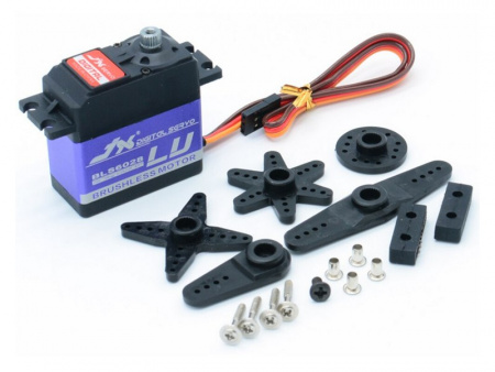 Фото Сервомашинка цифровая JX Servo BLS6028 (60г/28.3/0.12/6.6V) бесколлекторная, Ecoboost | Инномарт