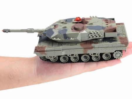 Фото Р/У танк Huan Qi 1:36 Leopard 2A5, упревление через Bluetooth, для танкового боя | Инномарт