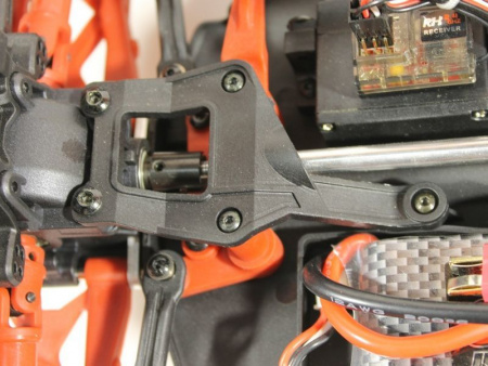 Фото Радиоуправляемый монстр Remo Hobby MMAX Brushless UPGRADE (красный) 4WD 2.4G 1/10 RTR | Инномарт