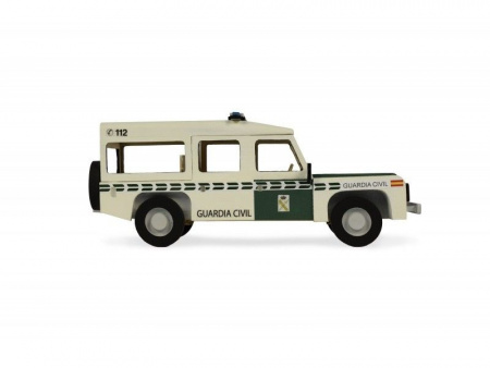 Фото Сборная деревянная модель автомобиля Artesania Latina Land Rover ПОЛИЦИЯ | Инномарт