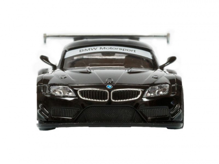 Фото Машина "АВТОПАНОРАМА" BMW Z4 GT3, 1/38, черный, инерция, откр. двери, в/к 17,5*12,5*6,5 см | Инномарт