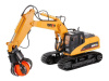 Фото Радиоуправляемый экскаватор c шаровым захватом HUI NA TOYS 2.4G 16CH 1/14 RTR | Инномарт