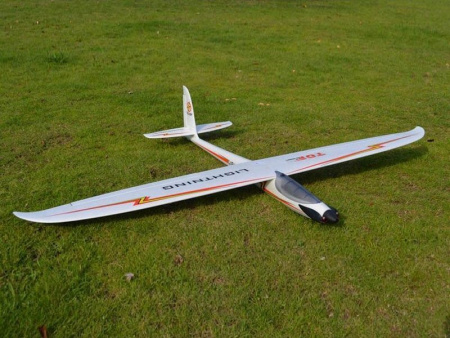 Фото Радиоуправляемый планер Top RC Lightning V1 (Propeller Power System) 1500мм KIT | Инномарт