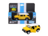 Фото Машина "АВТОПАНОРАМА" Toyota FJ Cruiser, желтый, 1/43, инерция, в/к 17,5*12,5*6,5 см | Инномарт