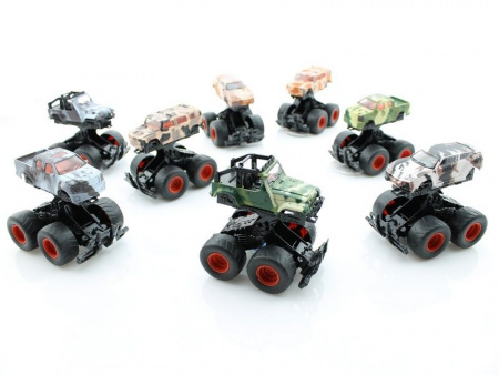 Фото Машина инерционная KLX500-114 Raptor SUV Military 4WD (в асс., 8 шт./кор.) | Инномарт