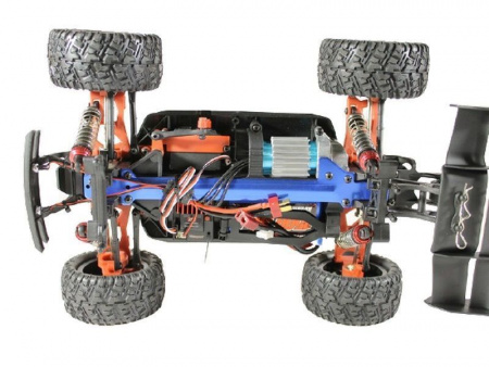 Фото Радиоуправляемая трагги Remo Hobby S EVO-R Brushless UPGRADE V2.0 (синяя) 4WD 2.4G 1/16 RTR | Инномарт