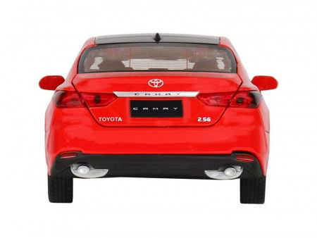 Фото Машина "АВТОПАНОРАМА" Toyota Camry, красный, 1/32, свет, звук, инерция, в/к 17,5*13,5*9 см | Инномарт