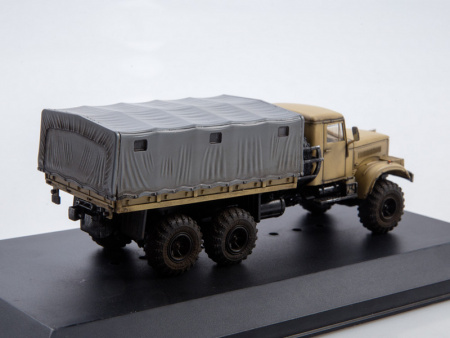 Фото Сборная модель AVD КРАЗ-255Б бортовой с тентом, 1/72 | Инномарт