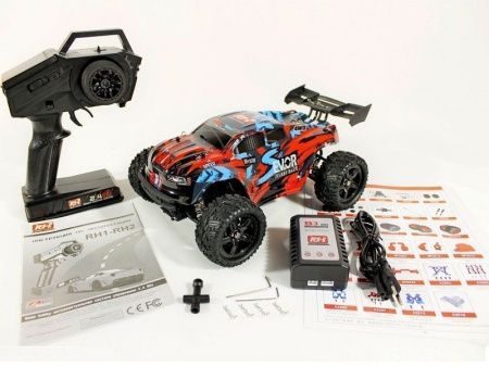 Фото Радиоуправляемая трагги Remo Hobby S EVO-R (красный) 4WD 2.4G 1/16 RTR | Инномарт