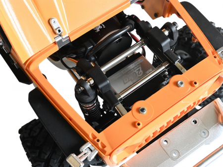 Фото Радиоуправляемый краулер MJX Hyper Go H12Y+ (желтый) FOC Brushless 4WD 2.4G LED 1/12 RTR | Инномарт