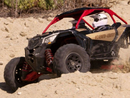Фото Радиоуправляемый багги Axial Yeti Jr. Can-Am Maverick 4WD 1:18 RTR | Инномарт
