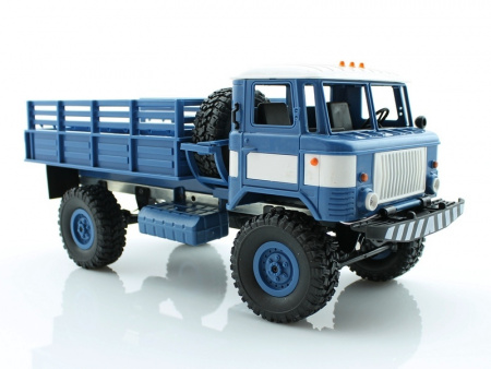 Фото Радиоуправляемая машина WPL B-24R грузовая (синяя) 4WD 1/16 2.4G RTR | Инномарт