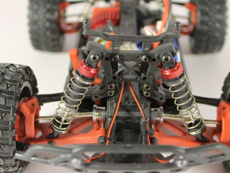 Фото Радиоуправляемый шорт-корс Remo Hobby Rocket UPGRADE V2.0 (оранжевый) 4WD 2.4G 1/16 RTR | Инномарт