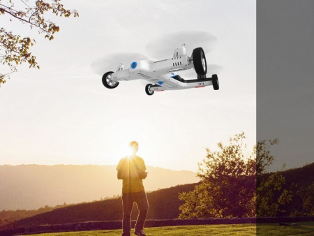 Фото Р/У квадрокоптер Syma X19W Летающая машина с FPV трансляцией Wi-Fi 6-AXIS 2.4G RTF | Инномарт