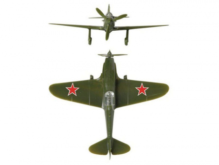 Фото Сборная модель ZVEZDA Советский истребитель ЛАГГ-3, 1/144 | Инномарт