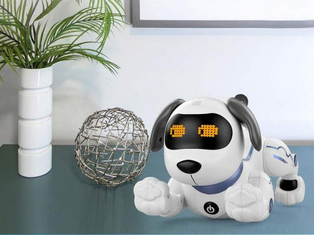 Фото Радиоуправляемая робот-собака LENENG TOYS K16 звук, свет, танцы, сенсор | Инномарт