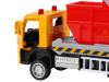 Фото Машина "АВТОПАНОРАМА" VOLVO FM "Мусоровоз", желтый-красный, 1/72, инерция, в/к 17,5*13*6,5 см | Инномарт