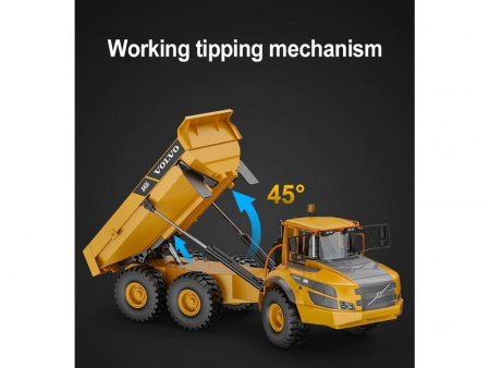 Фото Радиоуправляемый карьерный самосвал Double Eagle Volvo A40G 1/20 2.4G RTR | Инномарт