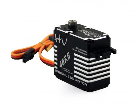 Фото Сервомашинка цифровая JX Servo BLS-HV7146MG (71г/47.8/0.10/7.4V) бесколлекторная, Full metal | Инномарт
