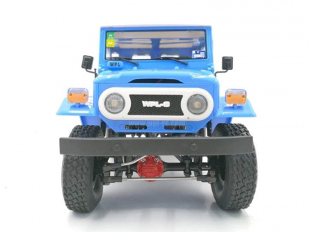 Фото Радиоуправляемая машина WPL японский внедорожник FJ40 (голубая) 4WD 2.4G 1/16 KIT | Инномарт