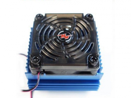 Фото Радиатор двигателя с вентилятором Hobbywing Fan-COMBO C4 (вентилятор 5010+ радиатор 4465) | Инномарт