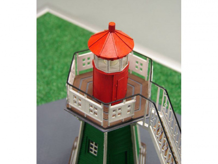 Фото Сборная картонная модель Shipyard маяк Lighthouse Bunthauser Spitze (№24), 1/72 | Инномарт